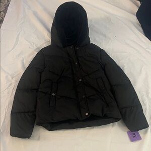 Women's Black Puffer Jacket